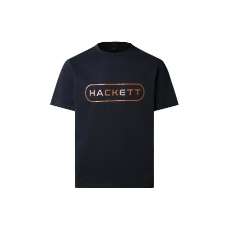 Hackett London Hackett London Shirt Essential marine / oranje