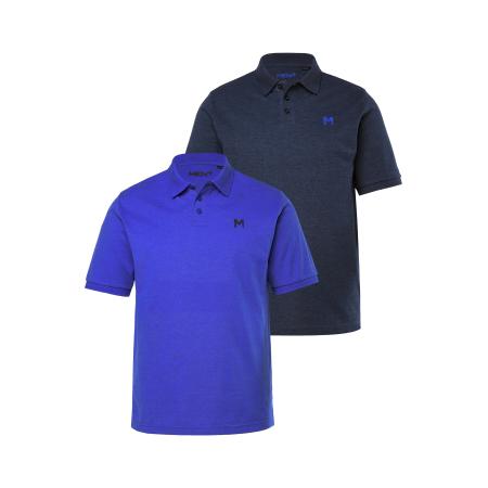 men plus Men Plus Shirt marine / kobaltblauw