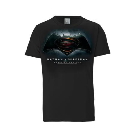 Logoshirt LOGOSHIRT Shirt Batman v Superman zwart