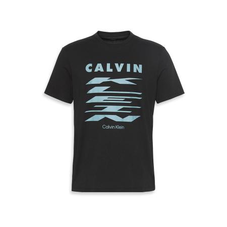 Calvin Klein Calvin Klein Jeans Shirt pastelblauw / zwart