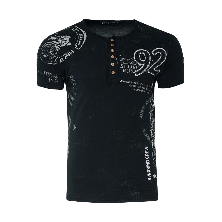 Rusty Neal Rusty Neal Shirt zwart -