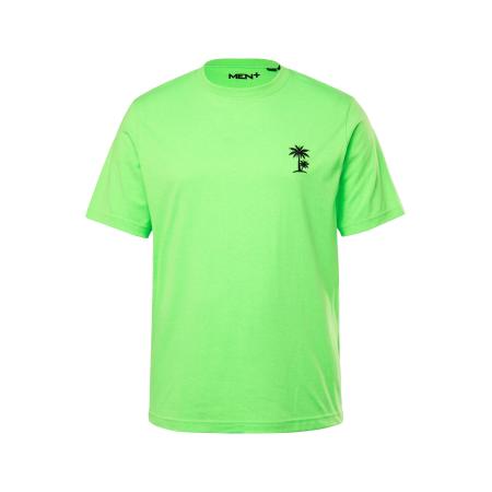 men plus Men Plus Shirt navy / neongroen