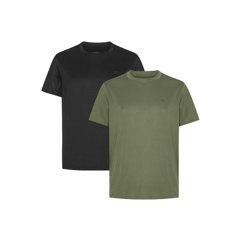 DANISH ENDURANCE DANISH ENDURANCE Shirt olijfgroen / zwart -