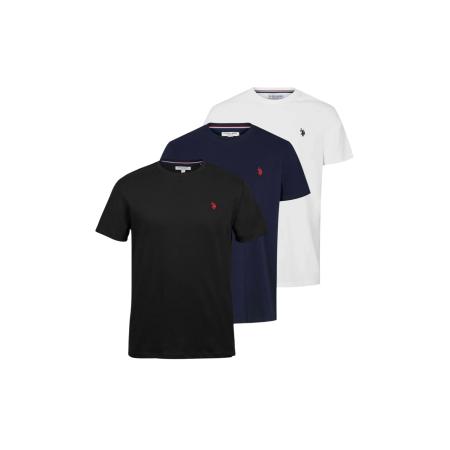 U.S. Polo Assn. U.S. POLO ASSN. Shirt Arjun saffier / rood / zwart / wit