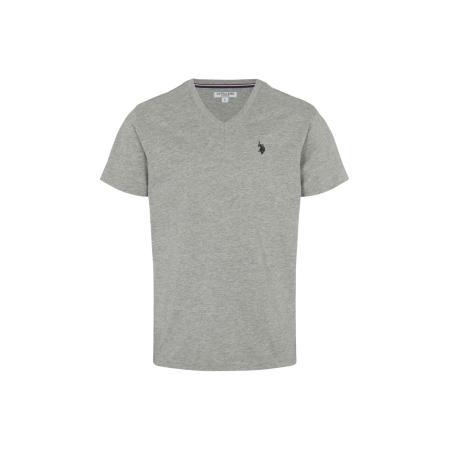 U.S. Polo Assn. U.S. POLO ASSN. Shirt Cem grijs gemêleerd
