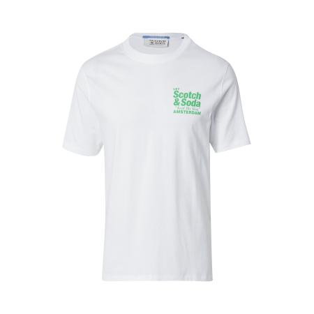 Scotch & Soda SCOTCH & SODA Shirt lichtgroen / wit