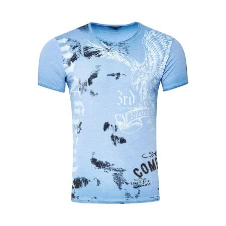 Rusty Neal Rusty Neal Shirt American Eagle blauw