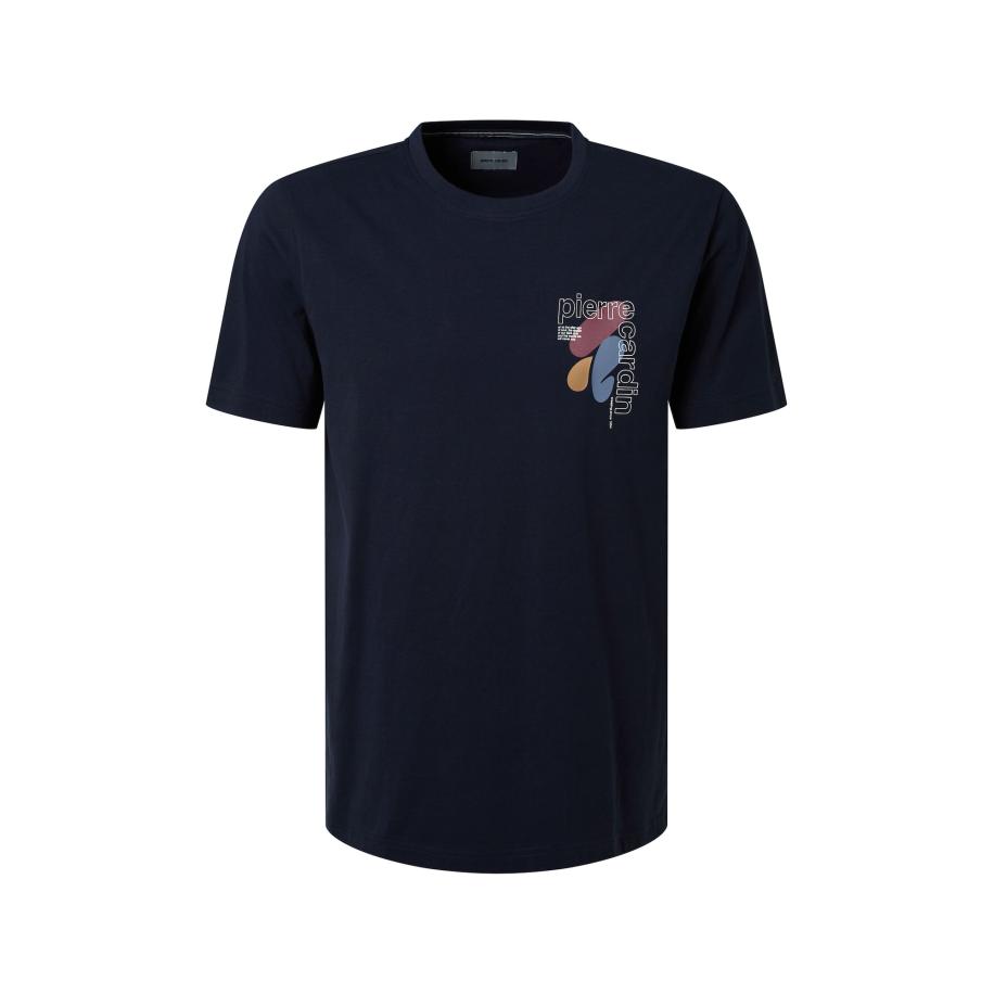 Pierre Cardin PIERRE CARDIN Shirt lichtblauw / donkerblauw / lichtgeel / wit -