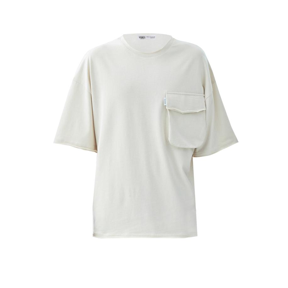 VAMOS CLO Shirt stone grey Grijs