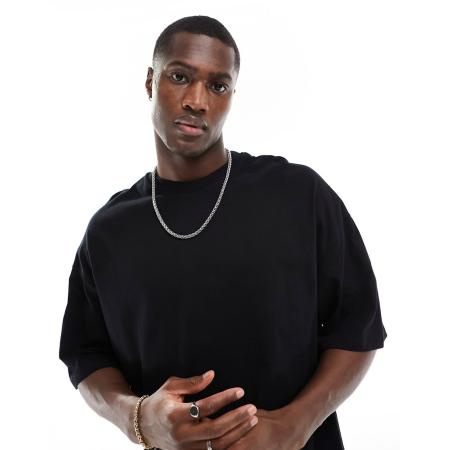 ADPT - Oversized T-shirt in zwart