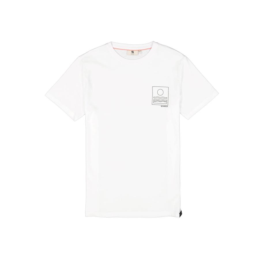 Garcia GARCIA Shirt Garcia zwart / wit -