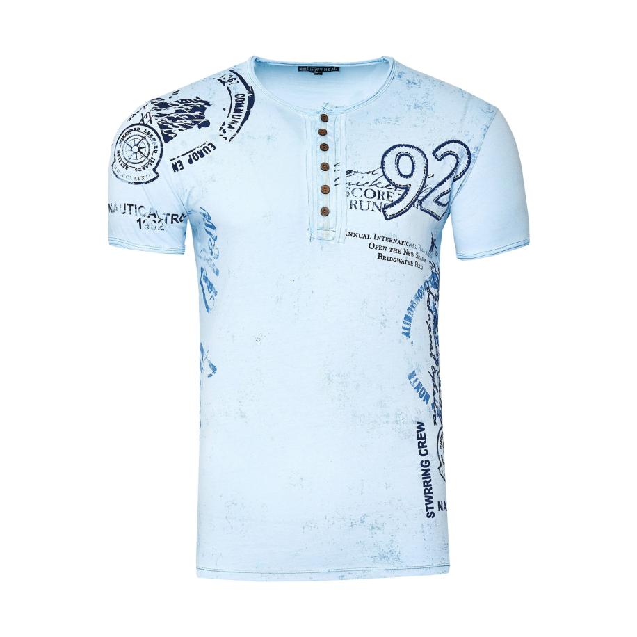 Rusty Neal Rusty Neal Shirt blauw -
