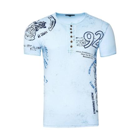 Rusty Neal Rusty Neal Shirt blauw