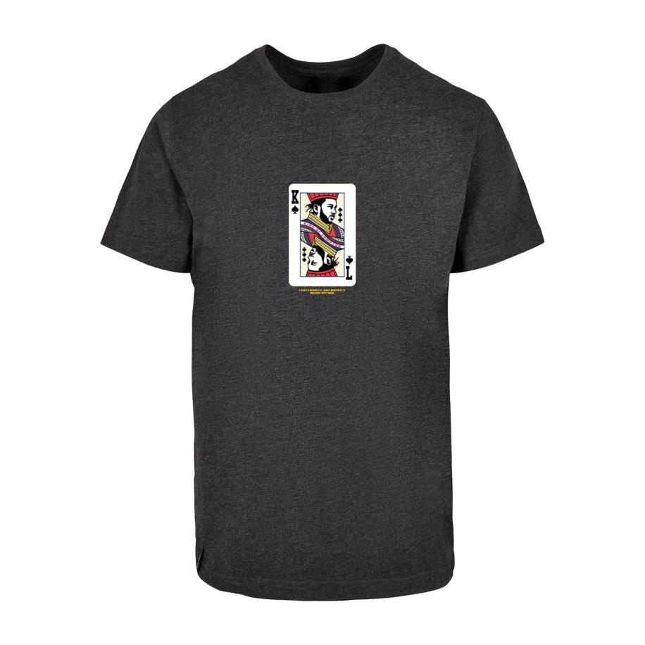 Cayler & Sons Cayler & Sons Shirt Compton grijs gemêleerd / rood / wit -