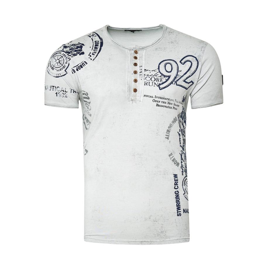 Rusty Neal Rusty Neal Shirt grijs -