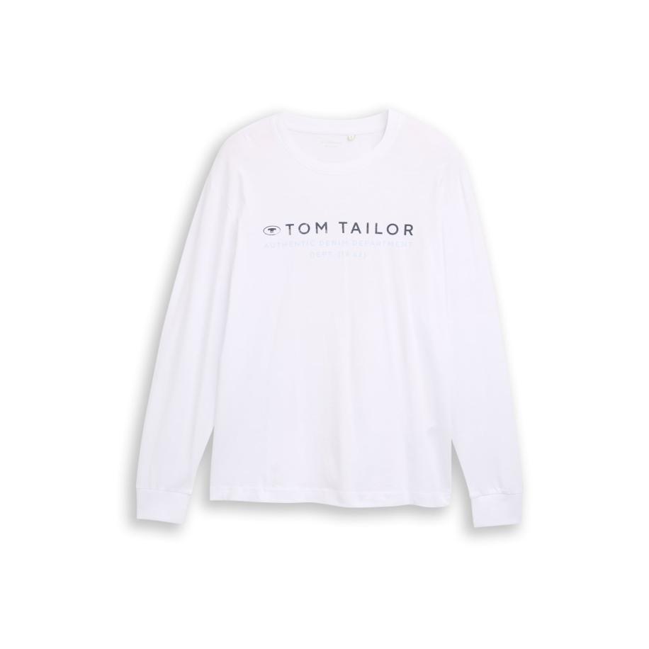 Tom Tailor TOM TAILOR Shirt zwart / wit -