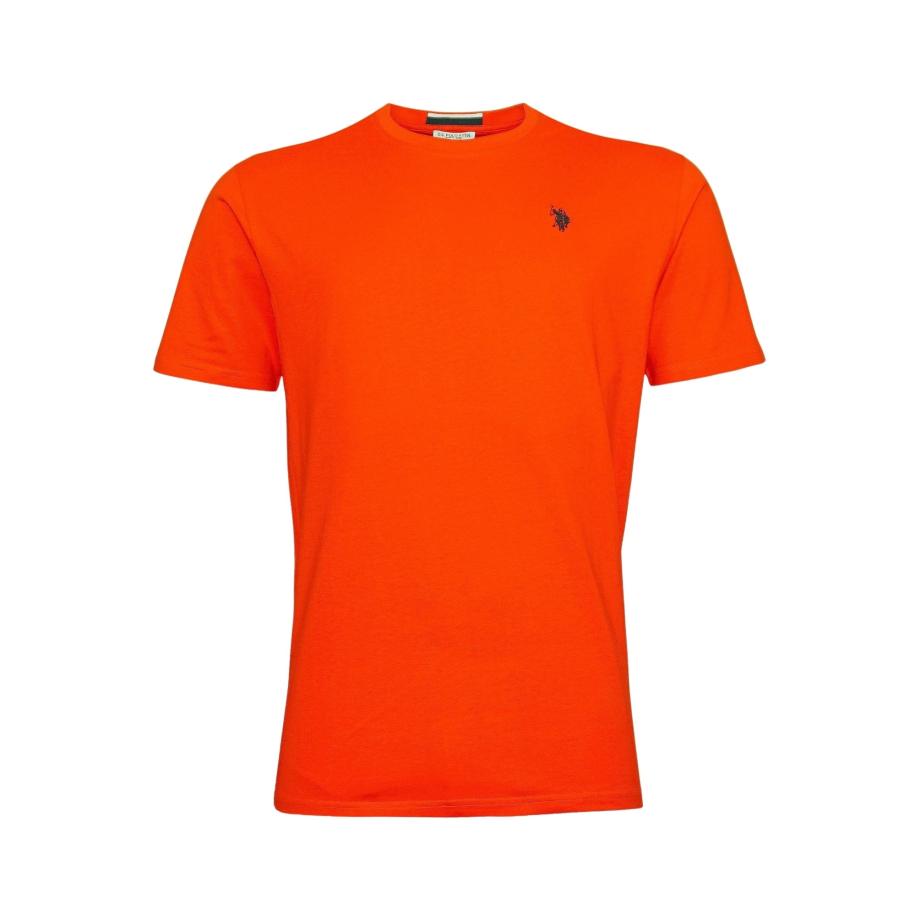 U.S. Polo Assn. U.S. POLO ASSN. Shirt neonoranje / zwart -