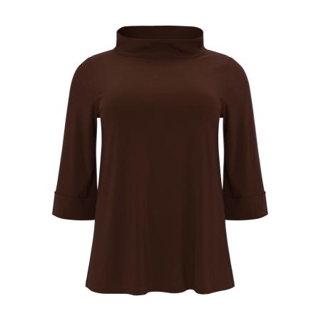 Yoek YOEK Shirt Dolce bruin