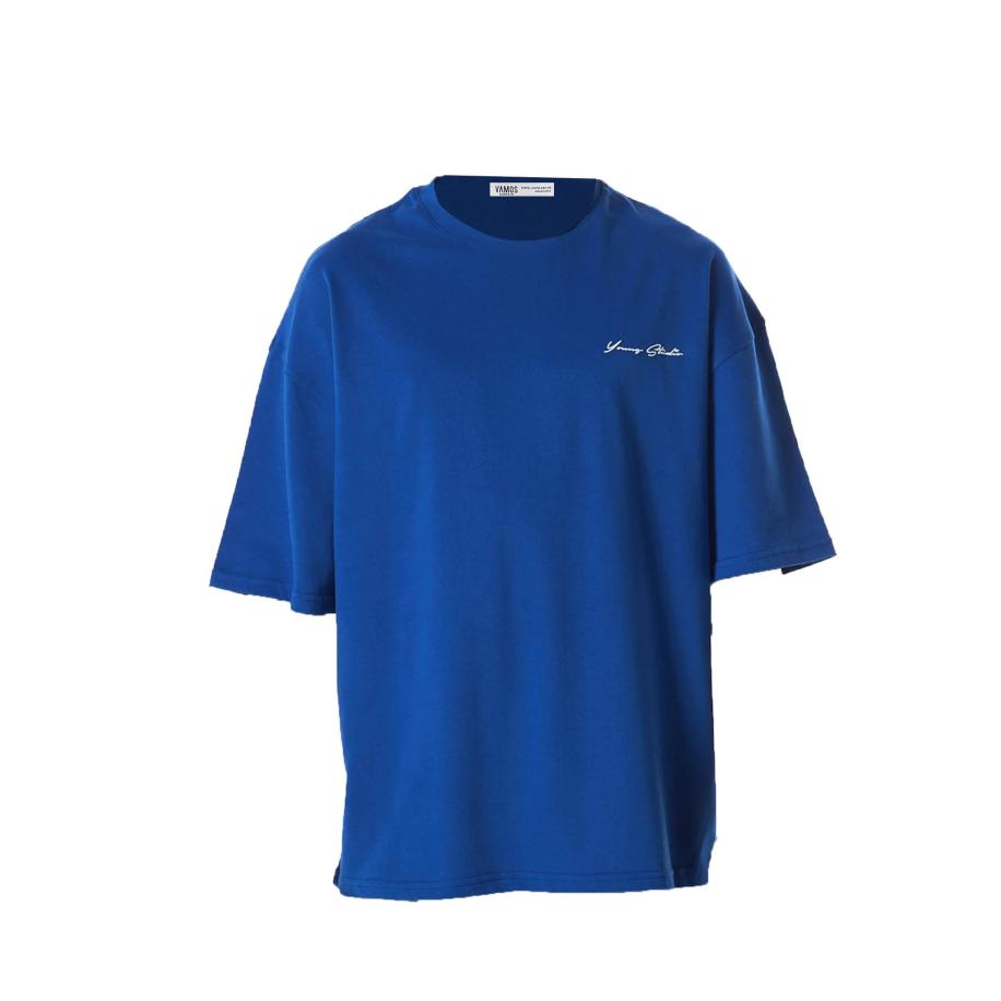 VAMOS CLO Shirt blauw / aqua / wit Blauw