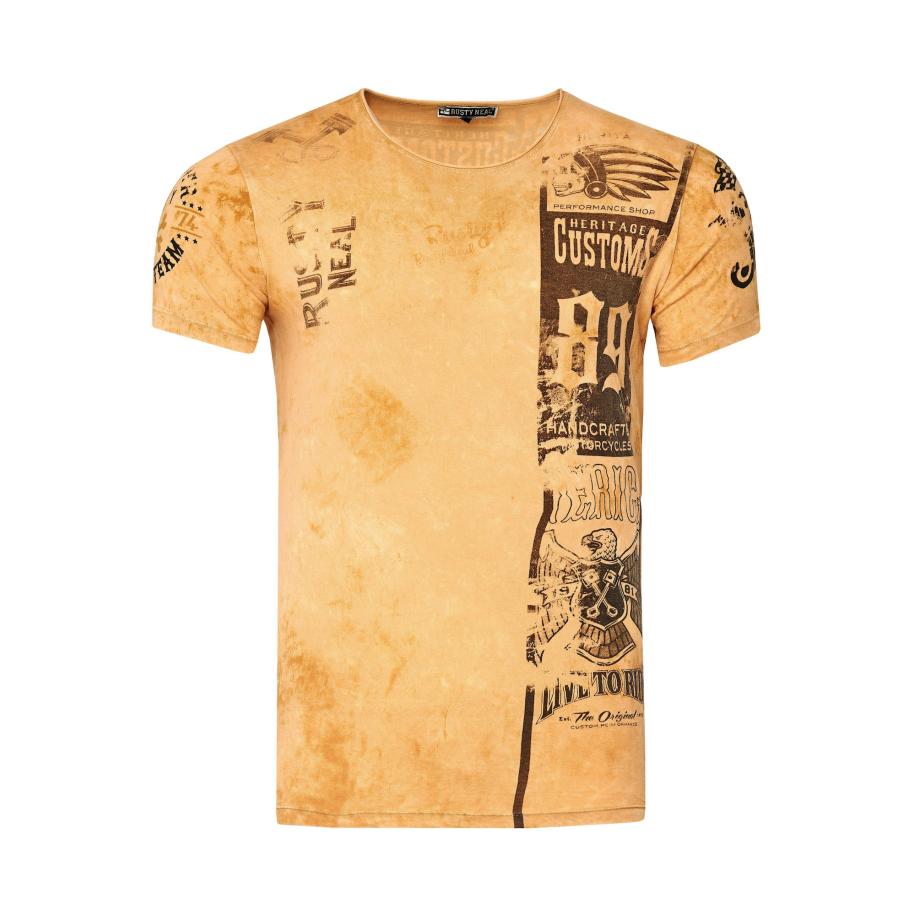 Rusty Neal Rusty Neal Shirt bruin -