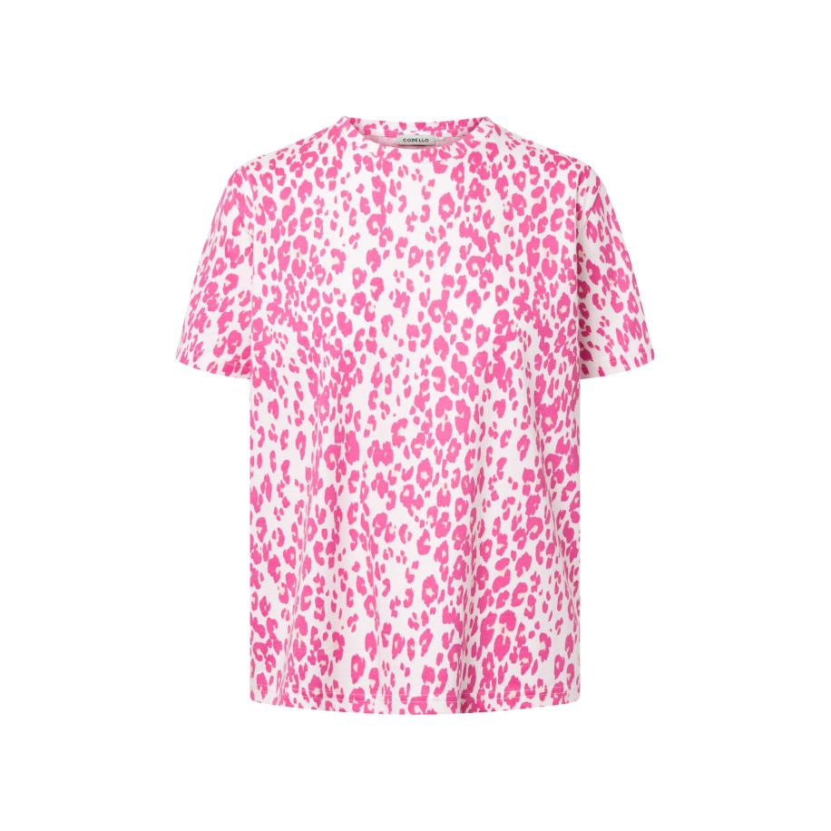 CODELLO Shirt pink / wit Roze