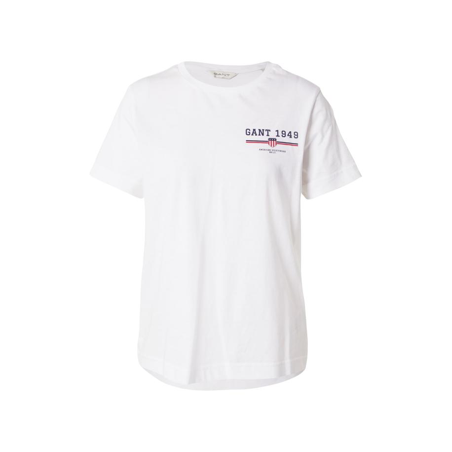 Gant GANT Shirt navy / wit -