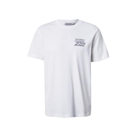 Armedangels ARMEDANGELS Shirt MAARKOS CHANGES navy / wit