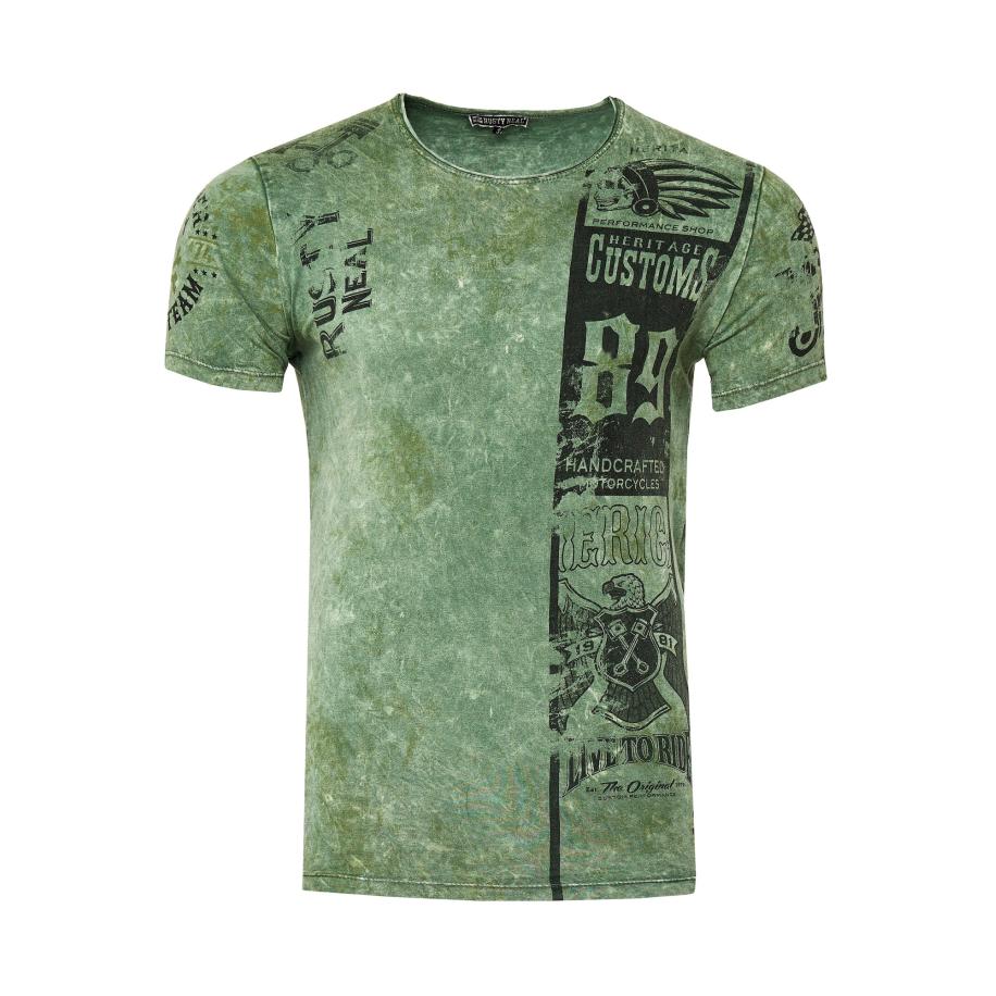 Rusty Neal Rusty Neal Shirt kaki -