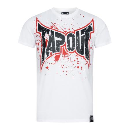 Tapout Tapout Shirt Splashing rood / zwart / wit