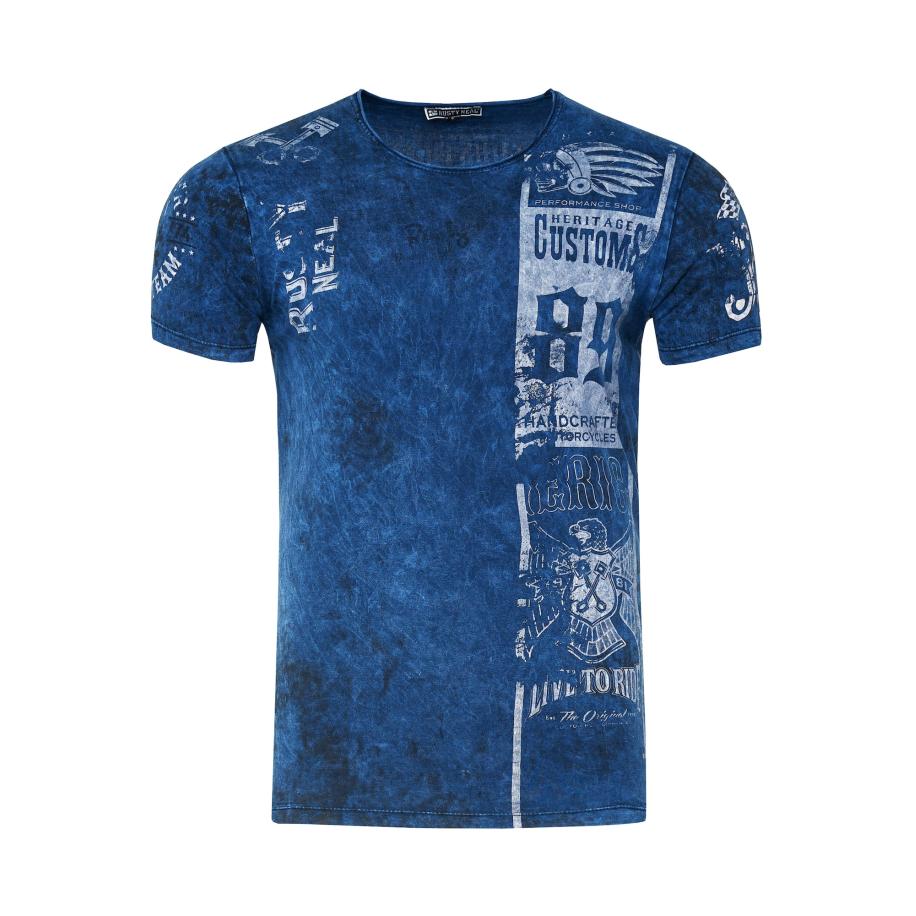 Rusty Neal Rusty Neal Shirt marine -