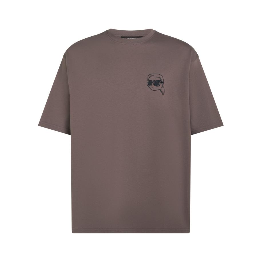 Karl Lagerfeld Karl Lagerfeld Shirt mauve / zwart -