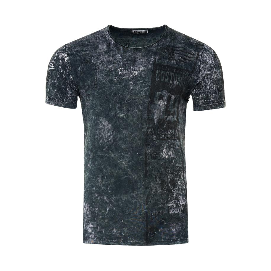 Rusty Neal Rusty Neal Shirt grijs -