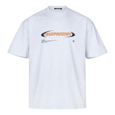 Trueprodigy trueprodigy Shirt Ravi grijs gemêleerd
