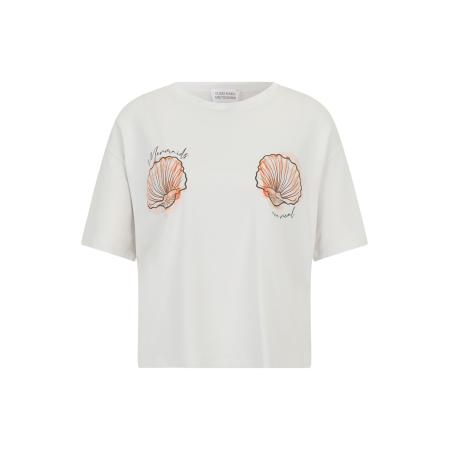 Guido Maria Kretschmer Guido Maria Kretschmer Women Shirt Sheila oranje / zwart / wit