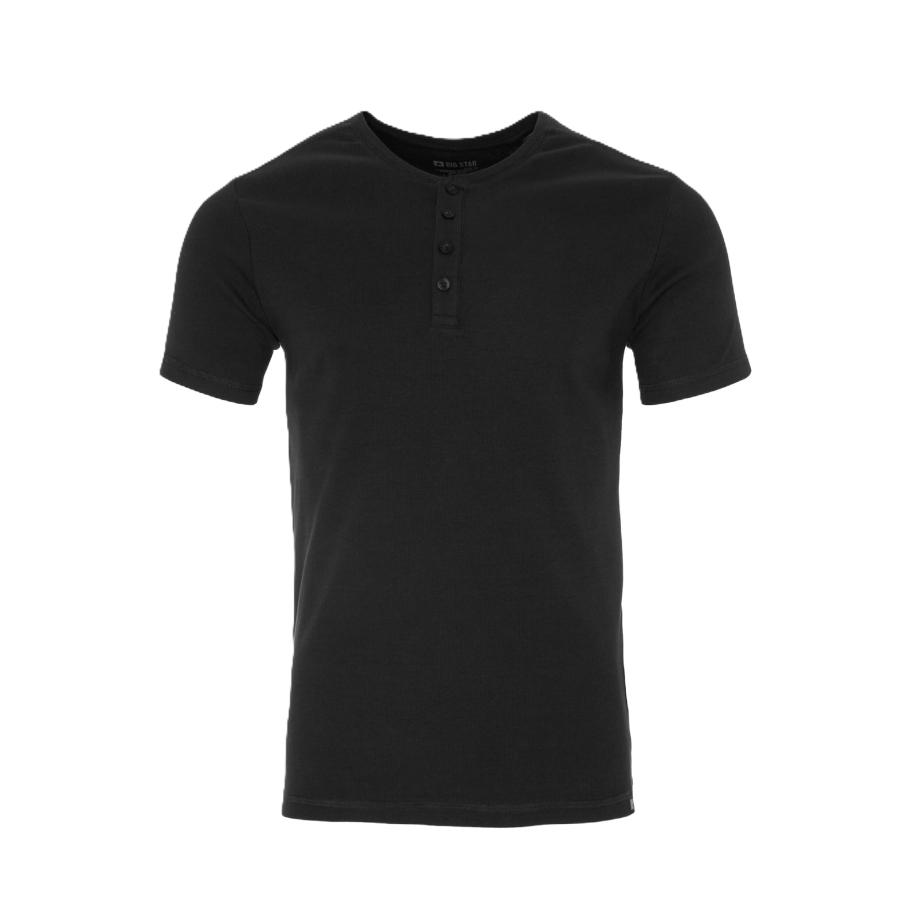 Big Star BIG STAR Shirt Basicag zwart -