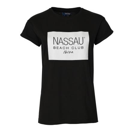 NASSAU Beach Club NASSAU Beach Club Shirt zwart / wit