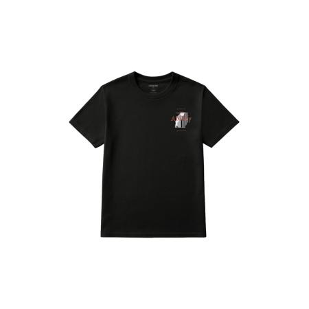 UNIQVIBE UNIQVIBE Shirt grijs / rood / zwart / wit