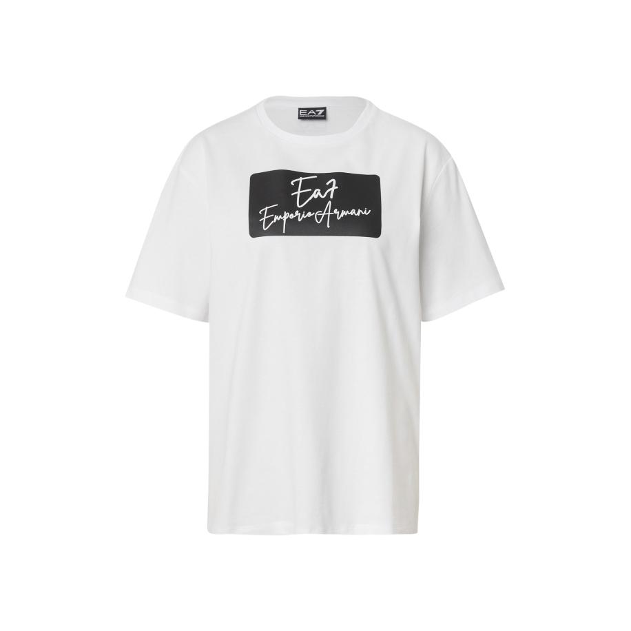 Emporio Armani EA7 Emporio Armani Shirt zwart / wit -