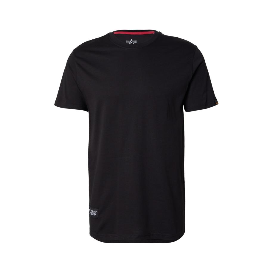 Alpha Industries ALPHA INDUSTRIES Shirt zwart / wit -