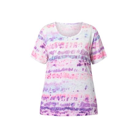 Angel of Style Shirt lavendel / wit