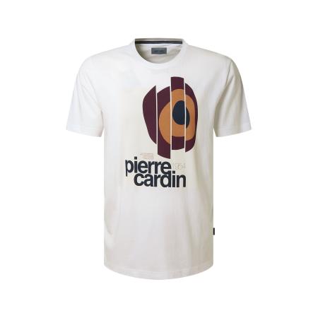 Pierre Cardin PIERRE CARDIN Shirt bruin / zwart / eierschaal