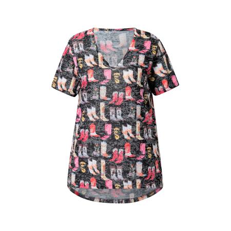 Angel of Style Shirt gemengde kleuren / zwart