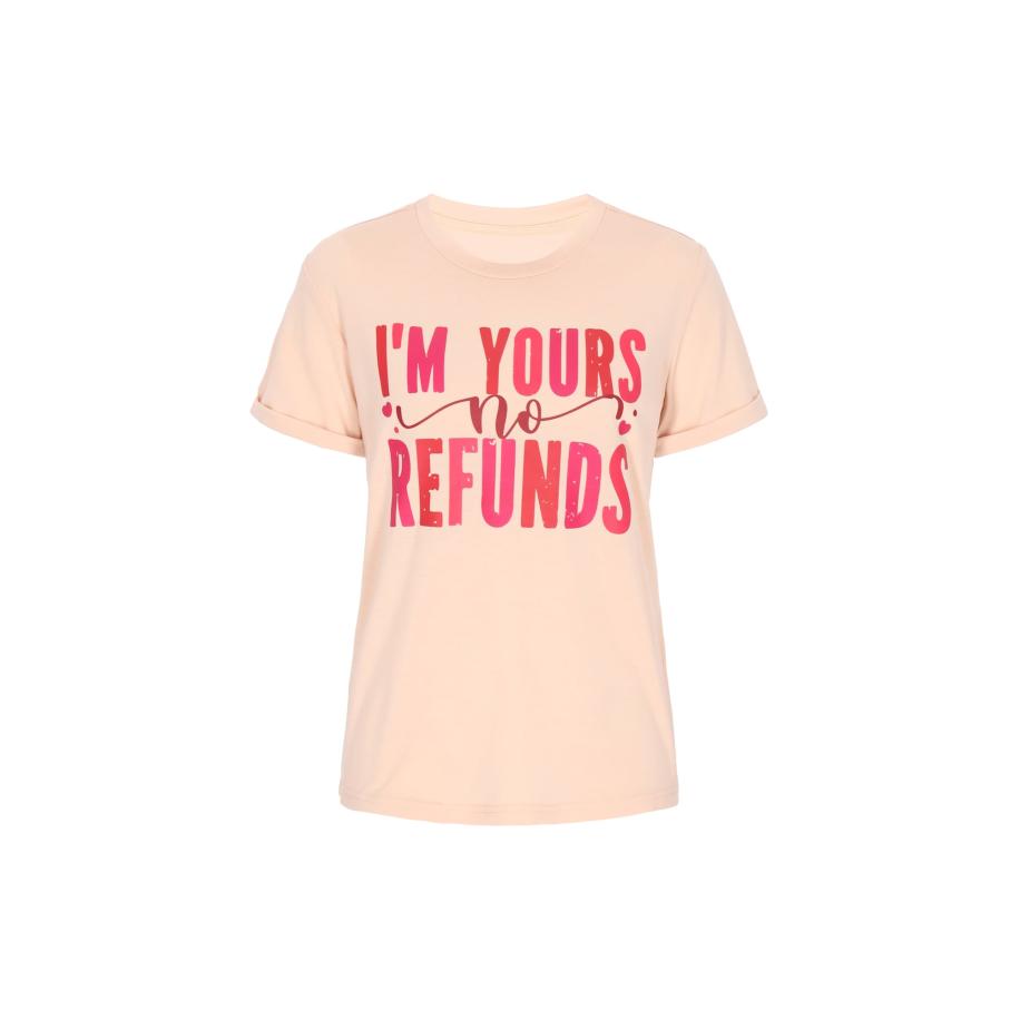 NALLY NALLY Shirt Fashion Look chamois / pink / wijnrood / donkerrood -