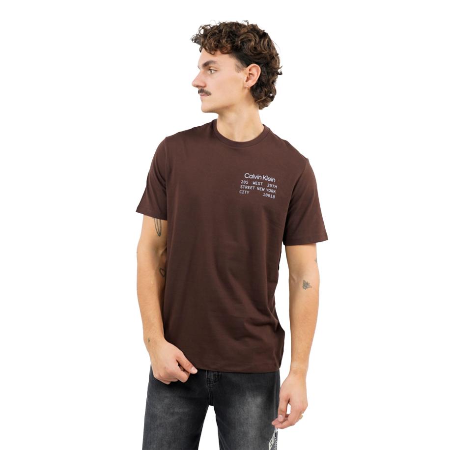 Calvin Klein 30S T-Shirt Bruin