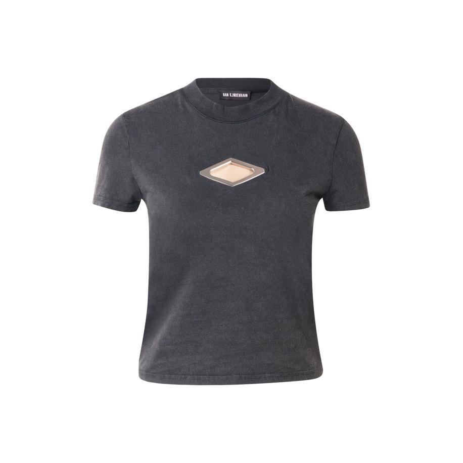 Han Kjøbenhavn Shirt Diamond zwart Zwart