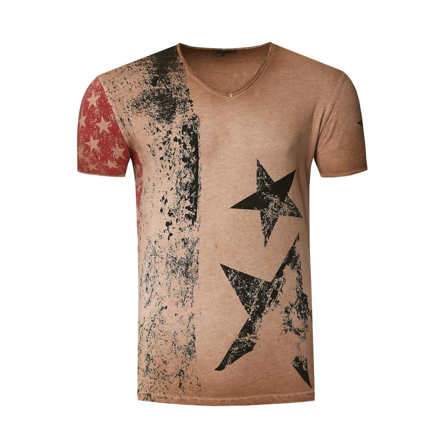 Rusty Neal Rusty Neal Shirt bruin -