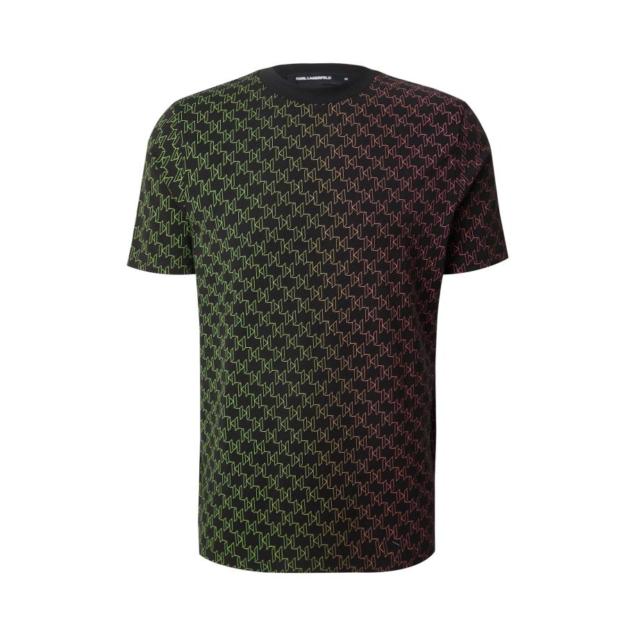 Karl Lagerfeld Karl Lagerfeld Shirt geel / neongroen / lichtroze / zwart -