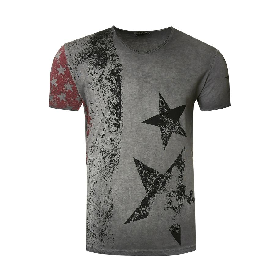 Rusty Neal Rusty Neal Shirt antraciet -