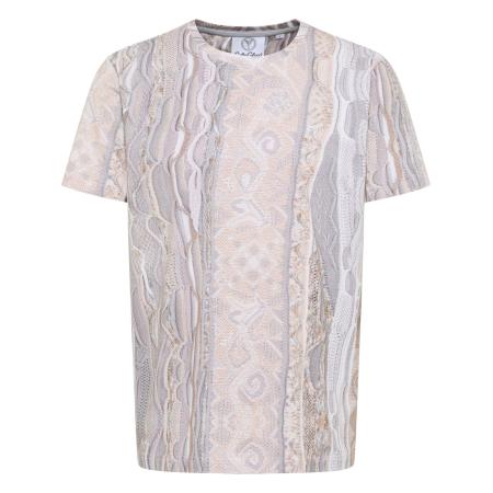 carlo colucci Carlo Colucci Shirt Dini pastellila / rosa / wit
