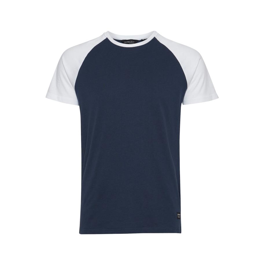 11 Project 11 Project Shirt Bo donkerblauw / wit -